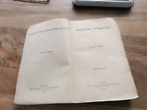 Reden und Abhandlungen kleinere Schriften