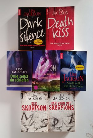 8 X Lisa Jackson - Dark silence - Denn deine Schuld wird nie vergehen + Death Kiss - Süß schmeckt die Rache + Der Skorpion + Der Zorn des Skorpions + […]