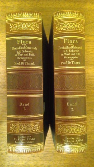 Flora von Deutschland, Österreich und der Schweiz in Wort und Bild (Band 1 und 3)