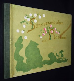 Schneeweisschen und Rosenrot., Ziehbilderbuch von Hilde Langen. Text frei nach Grimm, mit zwei Gedichten von Gerda Langen.