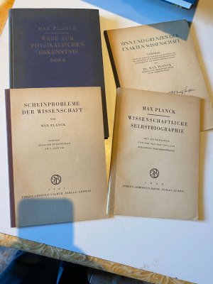 Buchpaket Max Planck 1. Sinn und Grenzen der Exakten Wissenschaft 2.Scheinprobleme der Wissenschaft 3. Wissenschaftliche Selbstbiografie 4. Wege zur Physikalischen […]