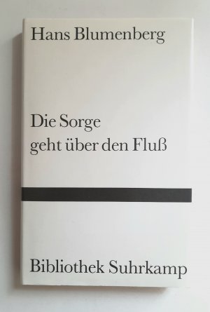 gebrauchtes Buch – Hans Blumenberg – Die Sorge geht über den Fluß