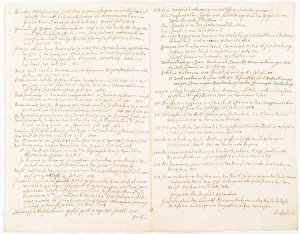 Designation der in der Mölnischen Sache gedruckten neuern Schriften. - [Manuskript]. -