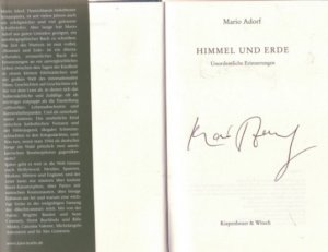Himmel und Erde. Unordentliche Erinnerungen.