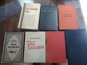 Kleines Konvolut. - 7 Bände