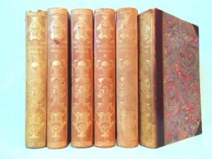 Konvolut von 6 Bänden! Molières sämtliche Werke in sechs Bänden. Hier Band 1 - 6 komplett. Mit einer Einführung von Wilhelm Friedmann.