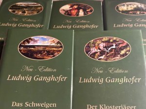 Neu-Edition - 5 Bände - Der Klosterjäger/ Das Schweigen im Walde/ Schloss Hubertus/ Der Mann im Salz/ Das brennende Tal (Der Ochsenknecht)