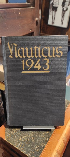 Bildtext: Nauticus Jahrbuch für Deutschlands Seeinteressen von Admiral Gottfried Hansen