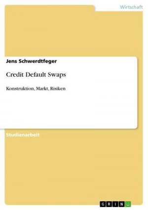 neues Buch – Jens Schwerdtfeger – Credit Default Swaps