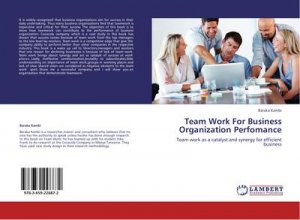 neues Buch – Baraka Kambi – Team Work For Business Organization Perfomance