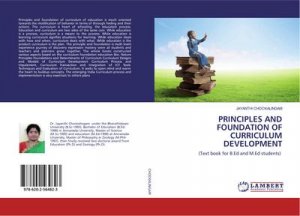 neues Buch – Jayanthi Chockalingam – PRINCIPLES AND FOUNDATION OF CURRICULUM DEVELOPMENT