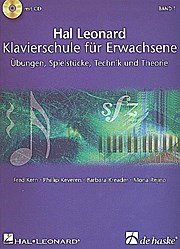 neues Buch – Fred Kern – Hal Leonard Klavierschule für Erwachsene, m. 2 Audio-CDs. Bd.1