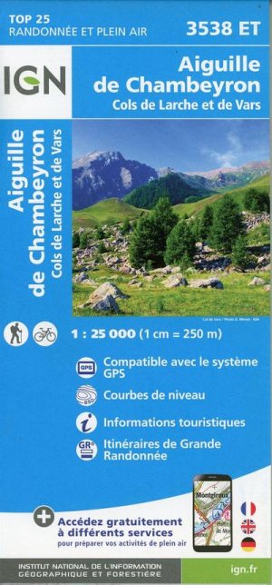 3538ET Aiguille de Chambeyron-Cols de Larche et de Vars