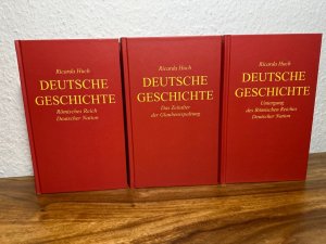 Deutsche Geschichte. 3 Bände (vollständig). Der Text der Neuauflage folgt der Ausgabe Berlin 1934.