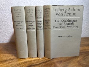 gebrauchtes Buch – Arnim, Ludwig Achim von – Die Erzählungen und Romane. 4 Bände. Dünndruckausgabe. Herausgegeben von Hans-Georg Werner.