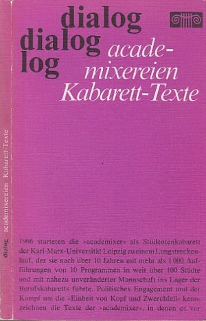 academixereien. Kabarett-Texte.