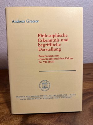 Philosophische Erkenntnis und begriffliche Darstellung. Bemerkungen zum erkenntnistheoretischen Exkurs des VII. Briefs.