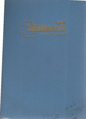 Handbuch für die Sanitätsberufe Österreichs Ausgabe 1967