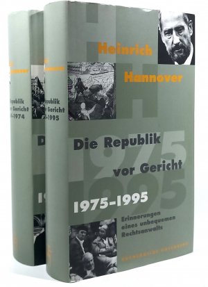 Die Republik vor Gericht. 2 Bände. Teil: 1954 - 1974 ; Teil: 1975 - 1995