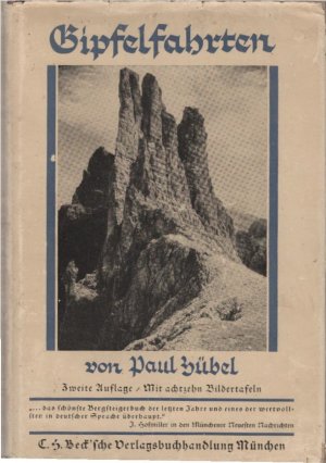 gebrauchtes Buch – Paul Hübel – Gipfelfahrten.