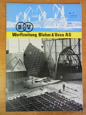 antiquarisches Buch – Blohm und Voss AG – Werftzeitung der Blohm & Voss AG. Nr. 8, 2. Jahrgang 1959