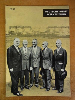 antiquarisches Buch – Deutsche Werft - DW  – Werkzeitung Deutsche Werft - DW. Heft 9, 1957