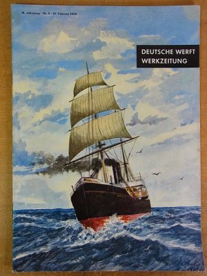 antiquarisches Buch – Deutsche Werft - DW  – Werkzeitung Deutsche Werft - DW. Heft 2, 1958