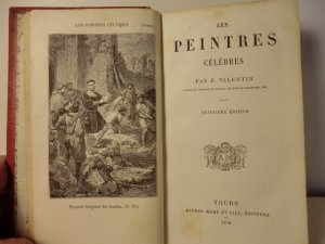 antiquarisches Buch – F. Valentin – Les Peintres Celebres