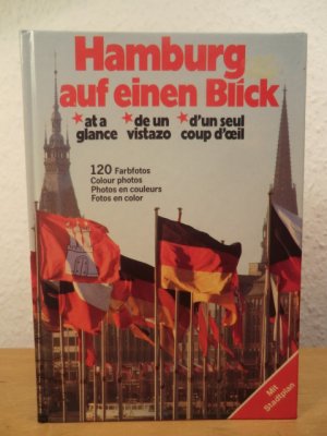 gebrauchtes Buch – Müller, Rolf (Text) / Bender, Otto  – Hamburg auf einen Blick / at a glance / de un vistazo / d'un seul coup d'oeil (deutsch - englisch - spanisch - französisch)