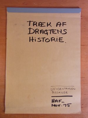 gebrauchtes Buch – Hansen, H.-O – Træk af dragstens historie. UV-Centralen Roskilde, haf. - nov. 1975