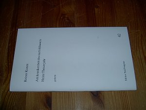 Am Krankenbett des Tierbildhauers Heinz Theuerjahr. Gedicht. (= Edition Toni Pongratz, Heft 42).