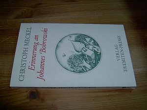 Erinnerung an Johannes Bobrowski. Mit 3 Veduten. (NUMERIERTES EXEMPLAR, SIGNIERT / = Eremiten-Pressse, BROSCHUR, Band 87).