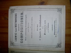 Sämmtliche 17 Quartette für Streichinstrumente. Für das Pianoforte solo bearbeitet von F. W. Markull. Enthält alle 17 Quartette. (= Erste vollständige […]