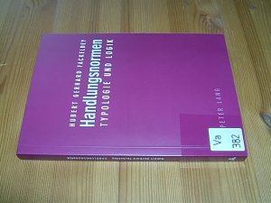 gebrauchtes Buch – Fackeldey, Hubert Gerhard – Handlungsnormen. Typologie und Logik.