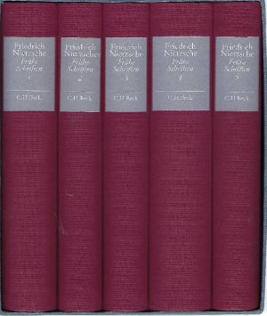 Frühe Schriften. I: Jugendschriften 1854-1861. II: Jugendschriften 1861-1864. III: Schriften der Studenten-und Militärzeit 1864-1868. IV: Schriften der […]