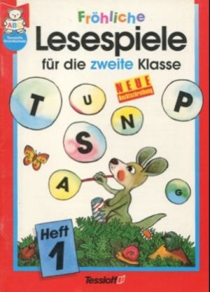 gebrauchtes Buch – Almuth Bartl – Fröhliche Lesespiele für die zweite Klasse. Heft 1.