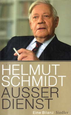 gebrauchtes Buch – Helmut Schmidt – Außer Dienst. Eine Bilanz.