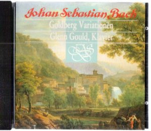 gebrauchter Tonträger – Bach, Johann Sebastian – Goldberg Variationen, Glenn Gould Klavier.