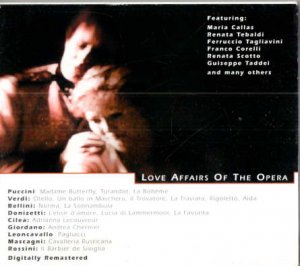 gebrauchter Tonträger – Callas, Maria, Renata Scotto – Le Affairs of the Opera. 5 CD Box.