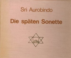Die späten Sonette.