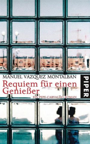 gebrauchtes Buch – Manuel Vazquez – Requiem für einen Genießer: Ein Pepe-Carvalho-Roman - CM 2052 - 888g