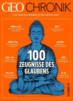 GEO Chronik 02/2018 - 100 Zeugnisse des Glaubens - RG 9546 - 442g