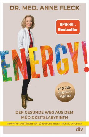 gebrauchtes Buch – Fleck Dr. med – Energy!: Der gesunde Weg aus dem Müdigkeitslabyrinth ? Mit 30-Tage-Selbsthilfeprogramm - BA 6082 - 840g