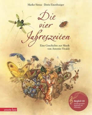 gebrauchter Tonträger – Simsa, Marko und Doris Eisenburger – Die vier Jahreszeiten: Eine Geschichte zur Musik von Antonio Vivaldi (Das musikalische Bilderbuch mit CD und zum Streamen) - RI 1590 - H?