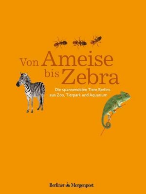 gebrauchtes Buch – Tanja Laninger – Von Ameise bis Zebra - Die spannendsten Tiere Berlins aus Zoo, Tierpark und Aquarium - CJ 2057 - 608g