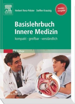 gebrauchtes Buch – Basislehrbuch Innere Medizin - Studienausgabe: kompakt-greifbar-verständlich - FE 9501 - hermes