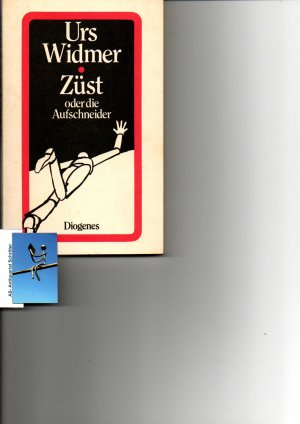 Züst oder die Aufschneider. Ein Traumspiel. Hochdeutsche und schweizerdeutsche Fassung. [signiert, signed. Widmung für Adolf (Muschg)].