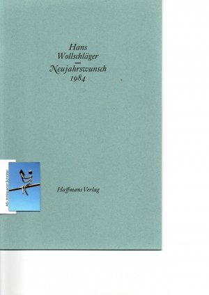 Neujahrswunsch 1984. Separate Vorveröffentlichung des Eröffnungspoems im 