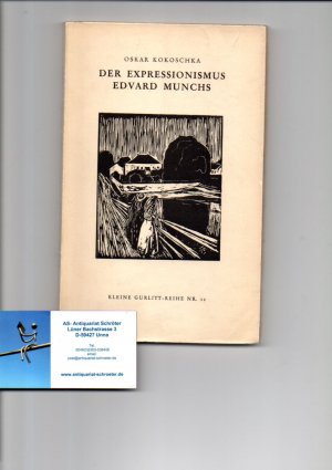 Der Expressionismus Edvard Munchs. Mit 3 Illustrationen.