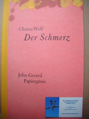 Der Schmerz. John Gerard - Papiergüsse.